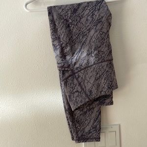 Purple Pocketed  Large Tights